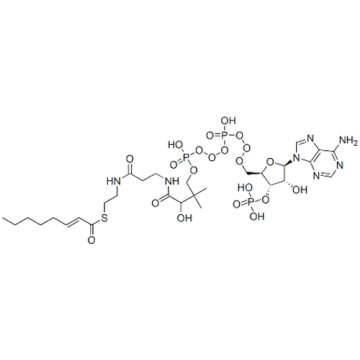 S- [2- [3 - [[4 - [[[(2R, 3S, 4R, 5R) -5- (6-aminopurin-9-il) -4-hidroxi-3-fosfonooxioxolan-2-il] metoxi -hidroxifosforilo] oxi-hidroxifosforilo] oxi-2-hidroxi-3,3-dimetilbutanoil] amino] propanoilamino] etil] (E) -oct-2-enetioato CAS 10018-94-7