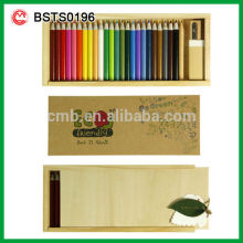 ECO ANTIQUE DRAWING SETS IN WOODEN BOX