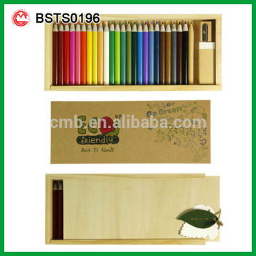 ECO ANTIQUE DRAWING SETS IN WOODEN BOX