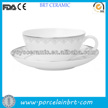 high quality porcelain large coffee and tea cup