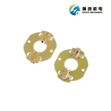 Vehicle air conditioning series heating motor