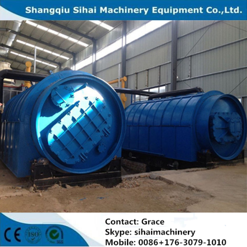 Overseas Service Provided Waste Tire to Oil Plant