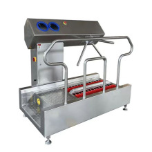 Automatic Boot Washer with Access Control System for Boot Disinfection