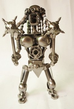 DecorationMetal Robot Model