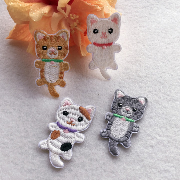Αυτοκόλλητα Αυτοκόλλητα για γάτες Ρούχα Ρούχα Σίδερο σε ρίγες