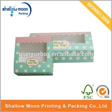 Wholesale customize 12 holder cupcake box box