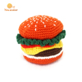 Mainan Bayi Hamburger Amigurumi Organik Crochet