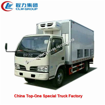 Cheap 3 4 Tons Chick Insulation Box Truck