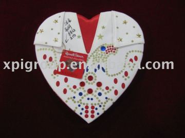 special newly designed fabric chocolate box