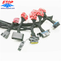 J1962 16pin OBD Red Wire Harness for Truck