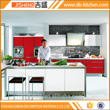 Modular custom design kitchen cabinet color combinations