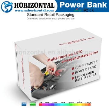 12V Car jump starter power bank, mini car jump starter ,spirit car jump starter