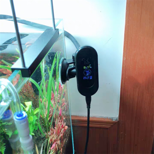 5-en-1 qualité de l&#39;eau multi-paramètres PH EC CF TDS (ppm) température aquarium étang test de consommation compteur rétro-éclairage Rechargeable