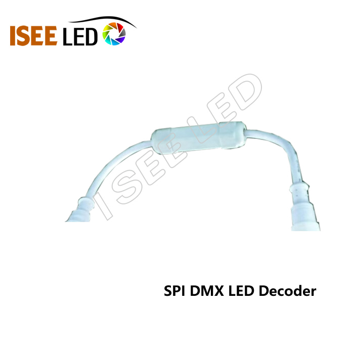 Decodificator de iluminat cu LED DMX la SPI