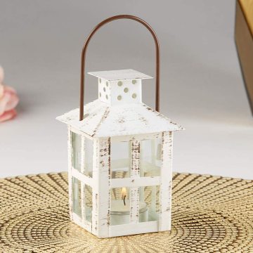 White Metal Decorative Hanging Lantern