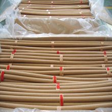 Natural Brown Crepe Paper Tube for Insulation