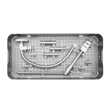 MED-Instrumente mit Sterilisationsschalen