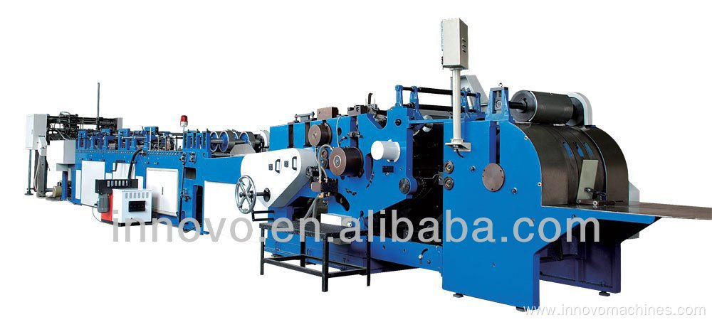 ZXHD340 Sheet Fed Square Bottom Paper Bag Making Machine