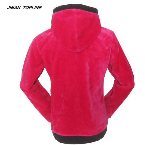 Damen Polar Fleece Jacken mit Kapuze