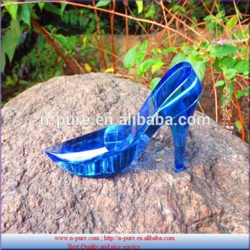 popular Fashion Display Crystal high heel shoe,crystal shoe