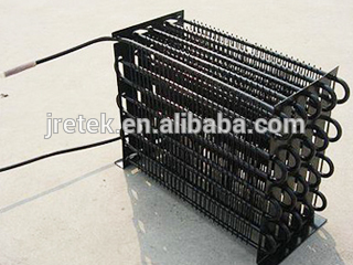 Refrigeration air cooled condenser