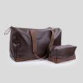 Pu Material Retro Brown Bolsa de Presente