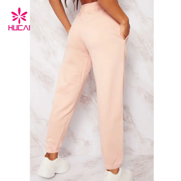 Wholesale Custom Cotton Spandex Track Pants for Gym