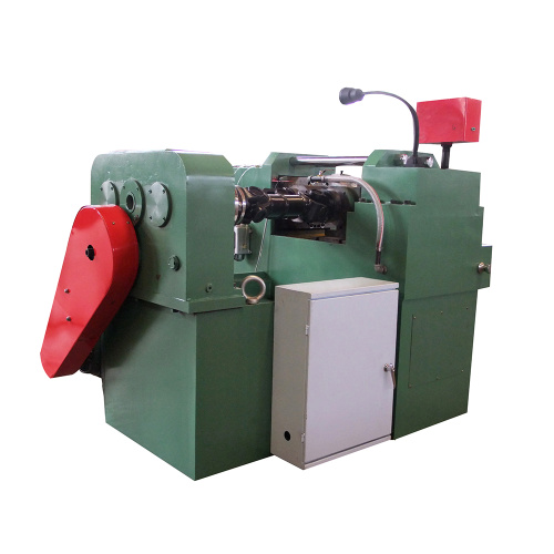 Hydraulic automatic rebar thread rolling machine