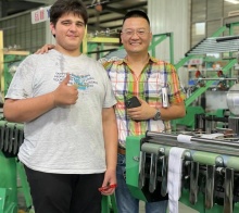 Two Pockets Curtain Webbing Weaving Machine