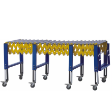 Extendable Gravity Roller Conveyor for Unloading and Transport