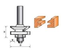 Reversible Stile &amp; Rail 45# Carbon Steel Tct Router Bit - Classical For Woodworking