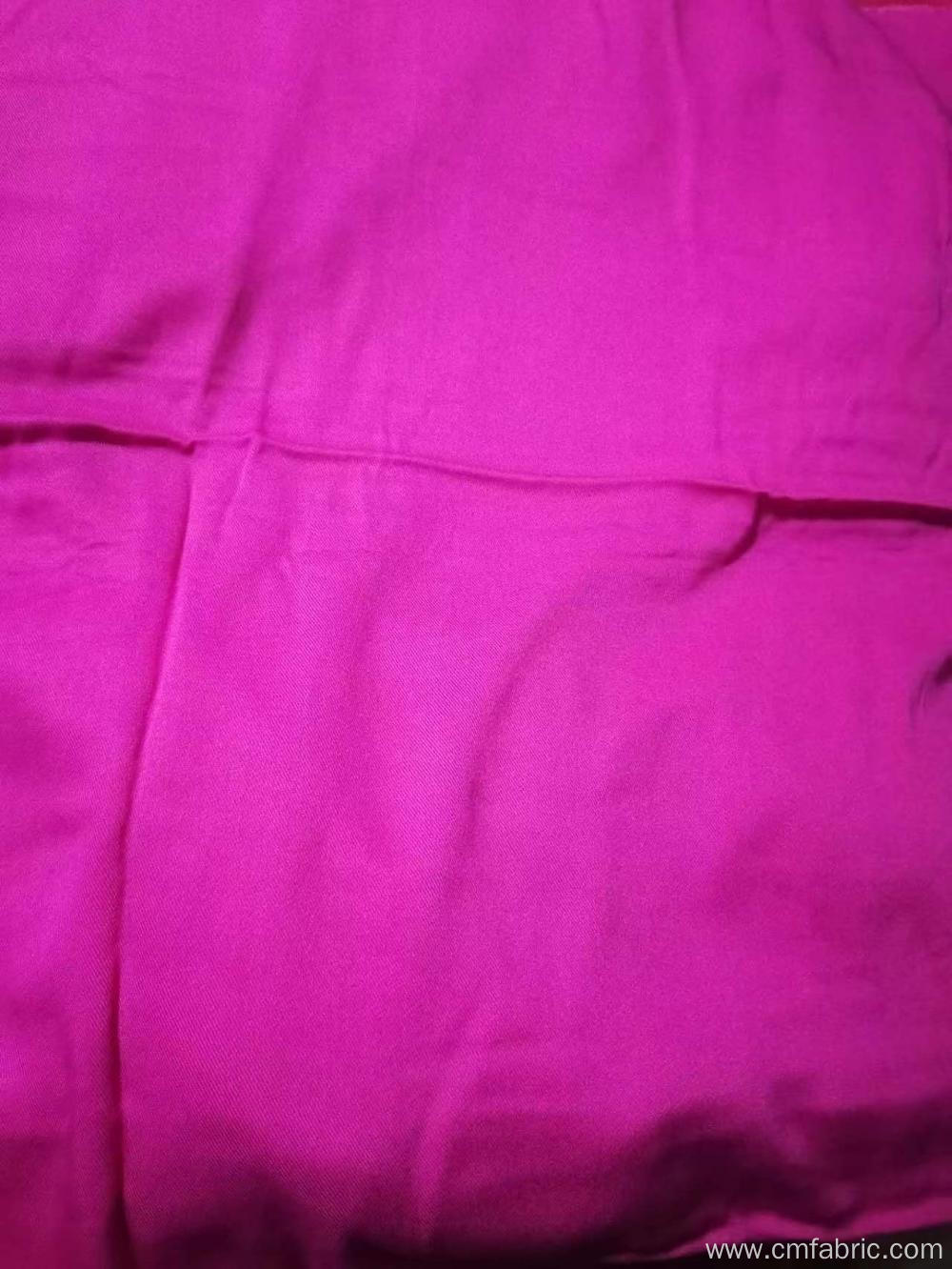 21S RAYON WOVEN TWILL PLAIN DYED FABRIC