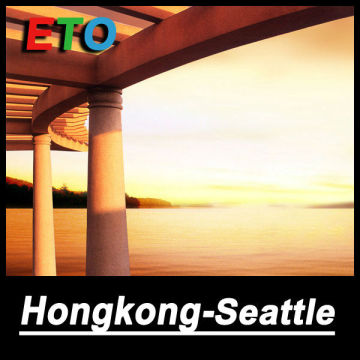 Sea shipping line tracking to Seattle USA from Hongkong