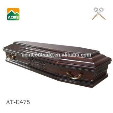 AT-E475 wholesale cardboard coffin