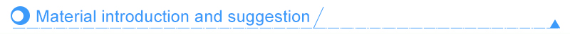 material suggestions material suggestions