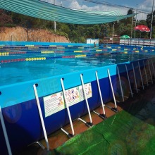 2019 steel frame swimming pool above ground pool