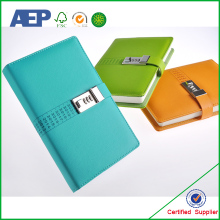 Handmade Hardcover Lock Diary Notebook,Waterproof Notebook Backpack