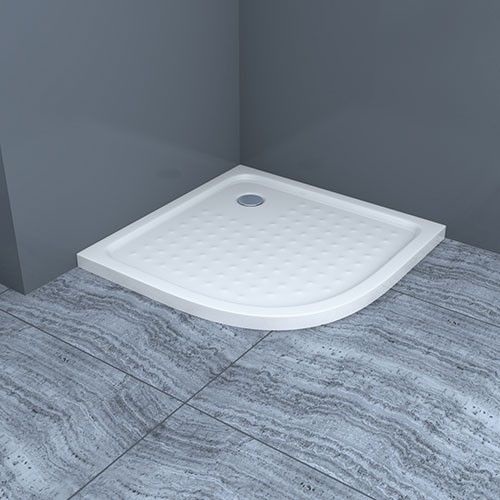 Low Step Shower Pan CE Standard Acrylic Bathroom Shower Base Shower Tray
