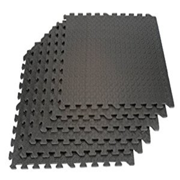 High flexibility Fitness Interlock Gym Rubber Floor Tiles