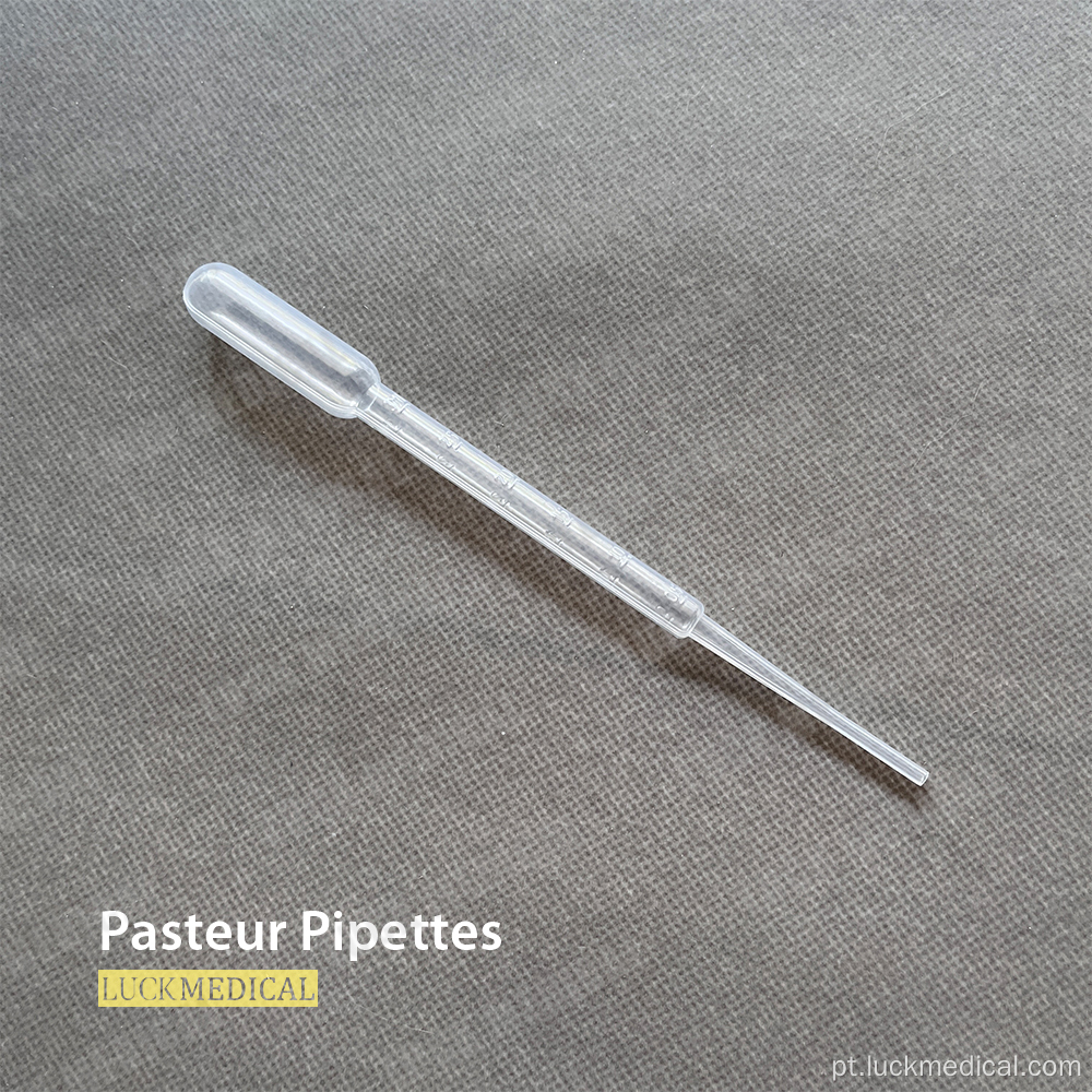 Dicas de pipetas pasteur 1ml 3ml 5ml