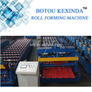 glazed concrete roof tile making machine