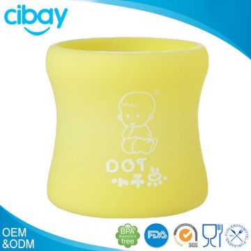 Non-toxic odorless silcone bottle sleeve