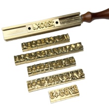 Brass Letter Dies for Hot Foil Stamping