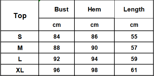 base layer chart women