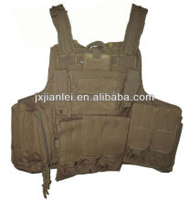 Brown Quick Release Bullet Proof Tactical Vest/ MOLLE vest/MOLLE bulletproof vest/Millitary Style anti ballistic vest
