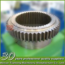 Beverage machinery spur gears reduce noise