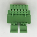 Pluggable wire to wire Din rail terminal block