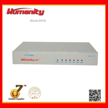 HM-C112 Humanity E1 fiber optic transmission