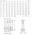 G215 USType ronde pin-kettingbeugel