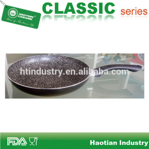 Aluminum stone marble coating fry pan